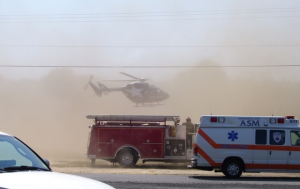 LifeStar, Stafford Fire and Ambulance and ASM