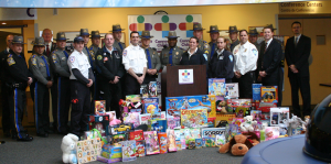 Connecticut State Police, Aetna and ASM Ambulance, Connecticut Children's Medical Center 15th Annual Toy Drive